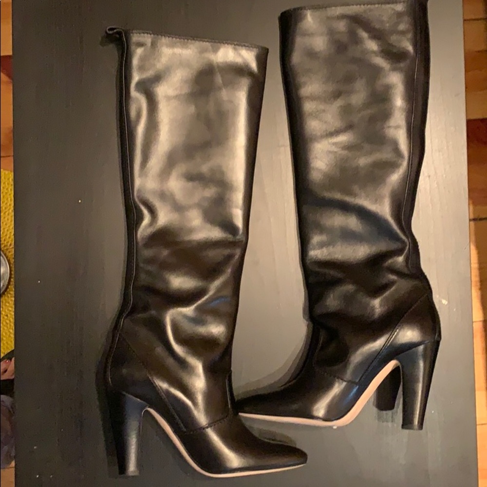 Manolo Blahnik Knee High Boots